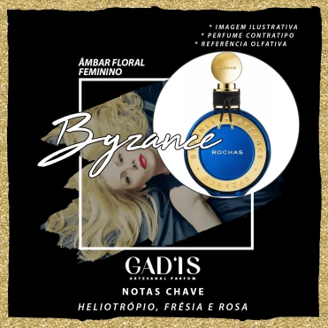 Perfume Gadis 1185 Inspirado em Byzance 2019 Contratipo
